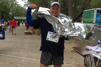Local Erie, PA resident completes his first marathon, the Erie Marathon.